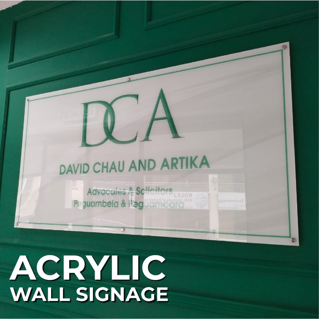 [Custom Made] Acrylic Signboard /Signage/indoor acrylic signboard