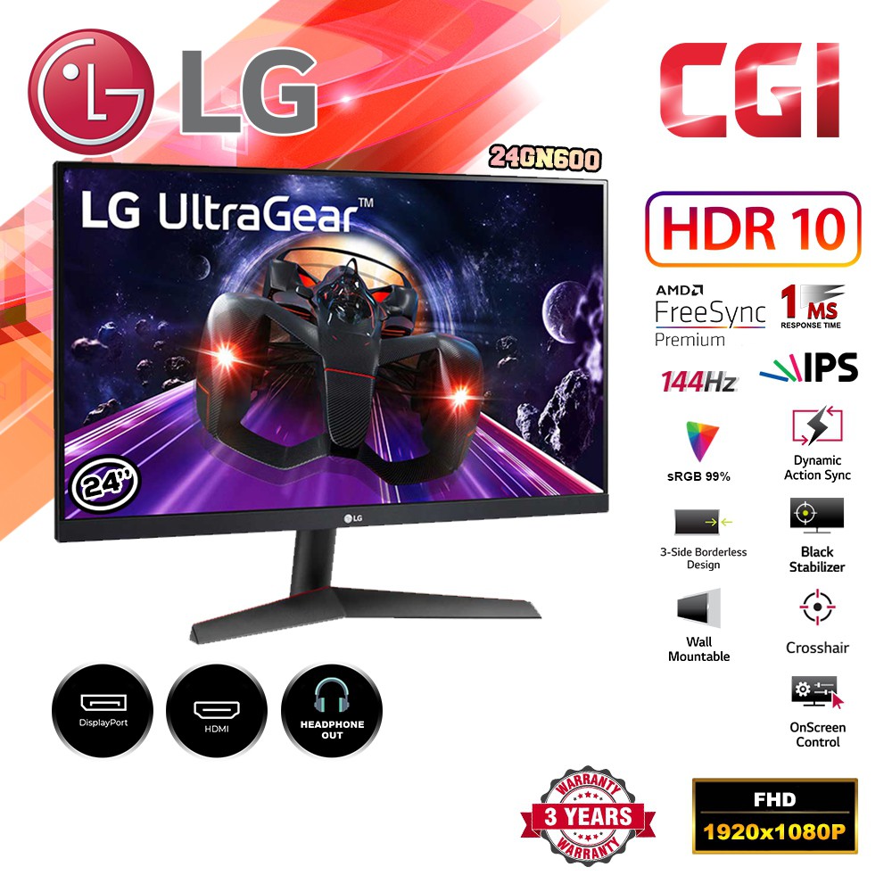 Монитор Lg Ultragear 24gn600 Telegraph