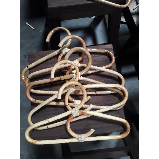 Handmade children's rattan hanger Hanger rotan anak handmade