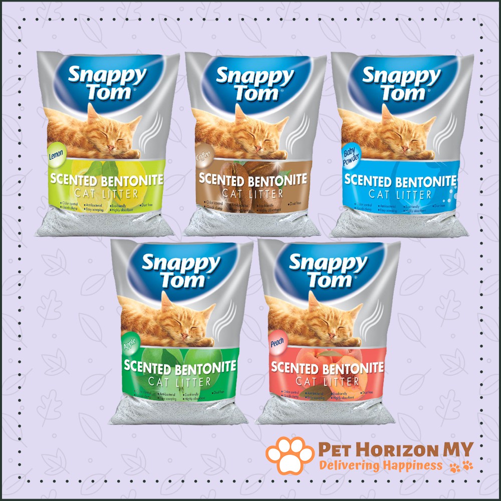 Snappy Tom Scented Bentonite Cat Litter 10L Shopee Malaysia