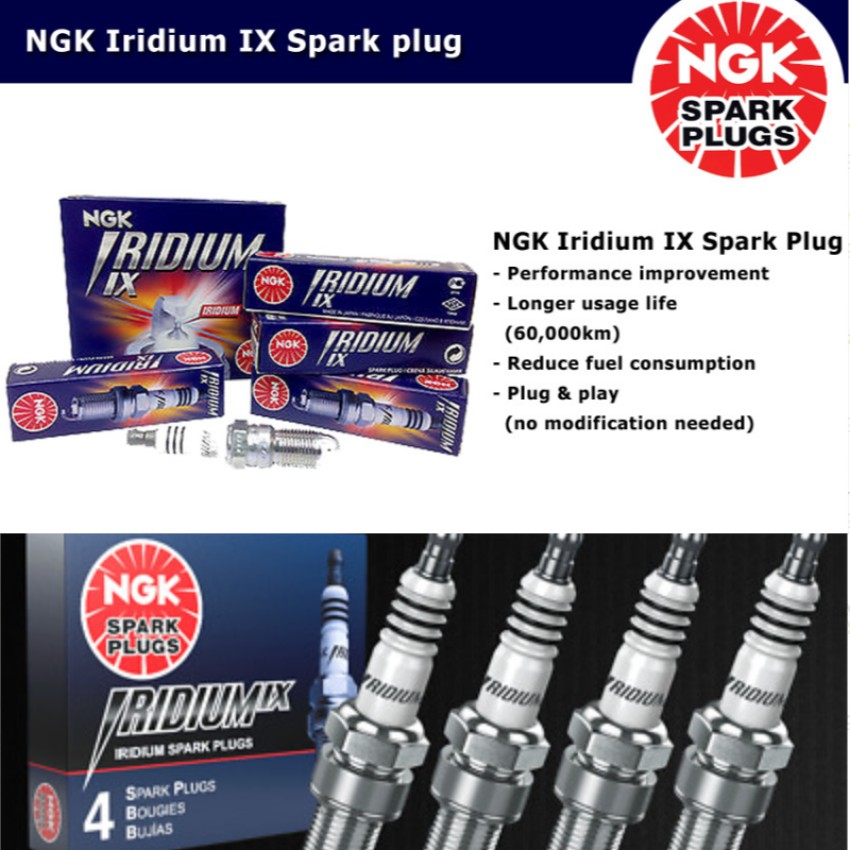 NGK Iridium IX Spark Plug Honda Accord SV4 (5th Gen) Shopee Malaysia
