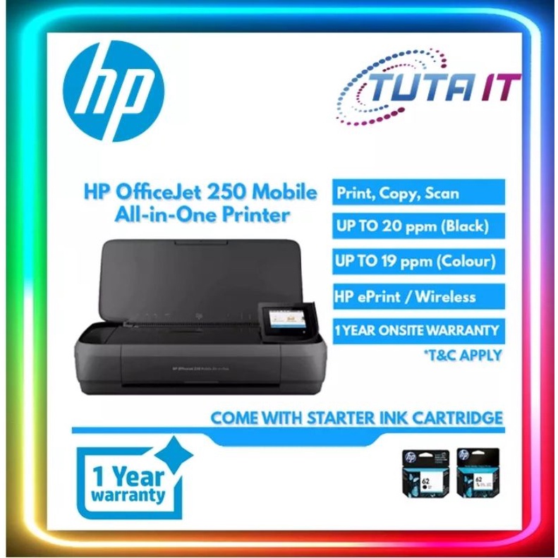 Ready Stock]HP OfficeJet 250 Mobile AllinOne Printer Shopee Malaysia