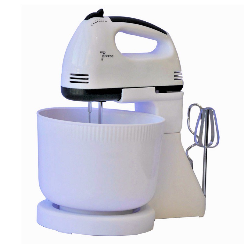 Kenz Mixer 7Speed Electric Hand or Stand Mixer Egg Beater