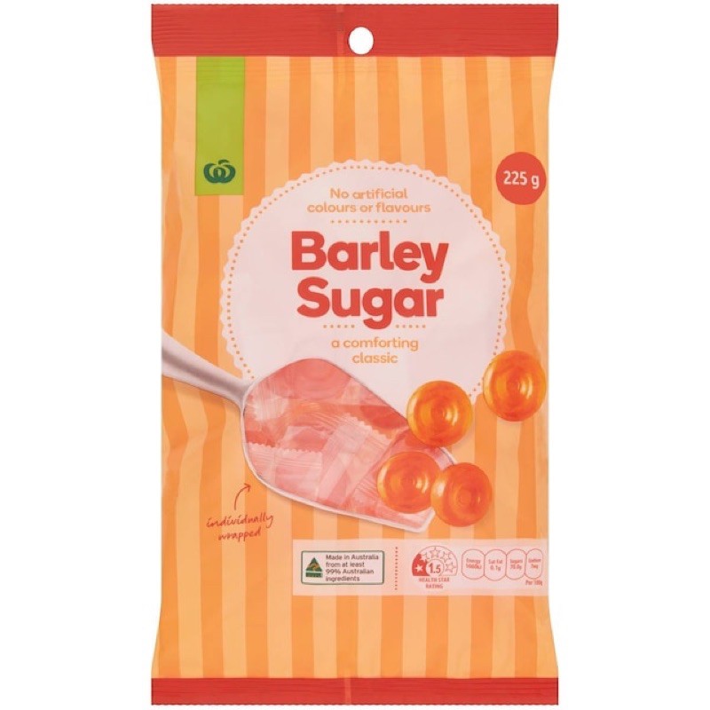 Woolworths Barley Sugar 225g Shopee Malaysia