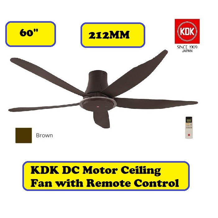 KDK K15YXQBR DC Motor Ceiling Fan with Remote Control Shopee Malaysia