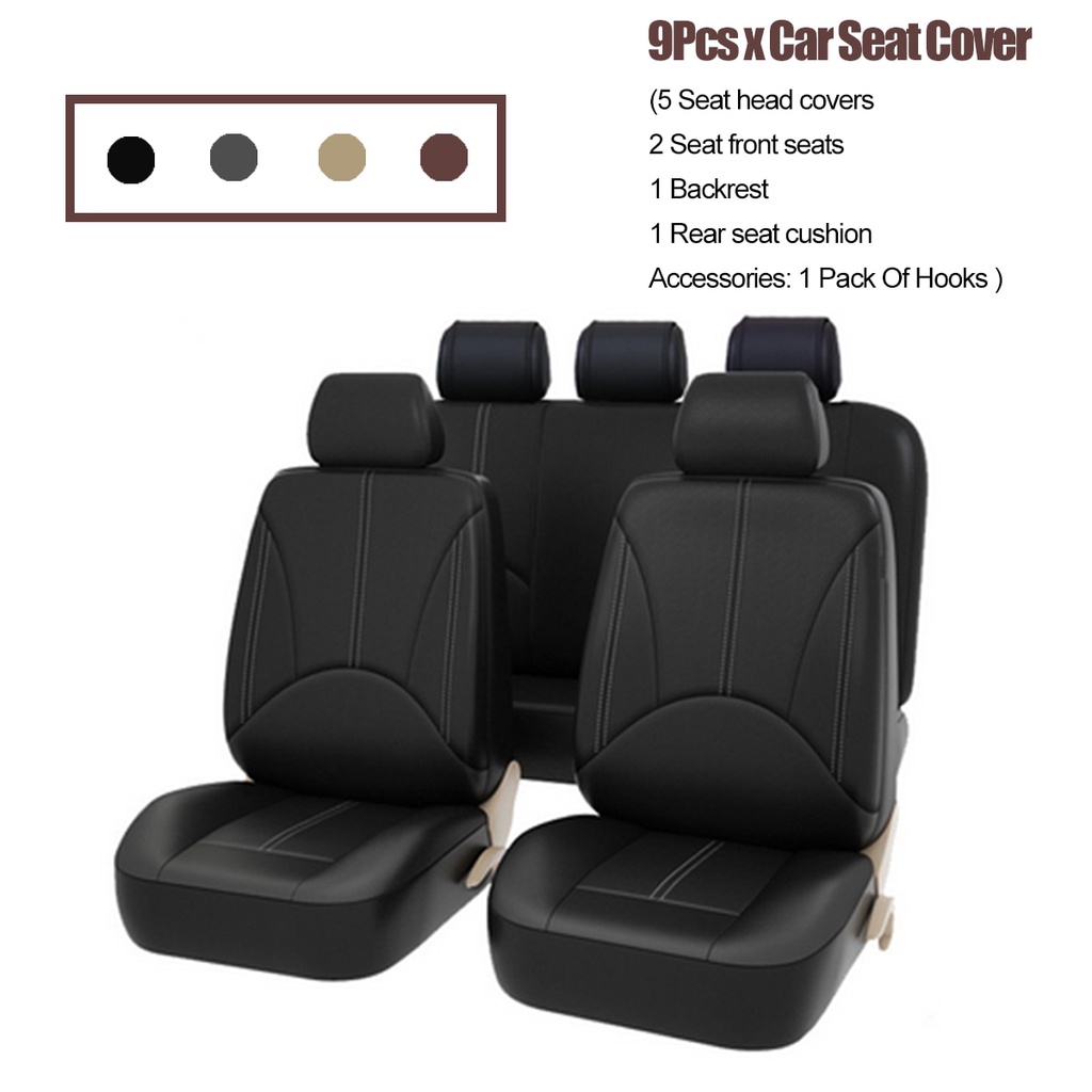Car seat cover cushion 5 seats Toyota Camry Vios Yaris Altis Hilux