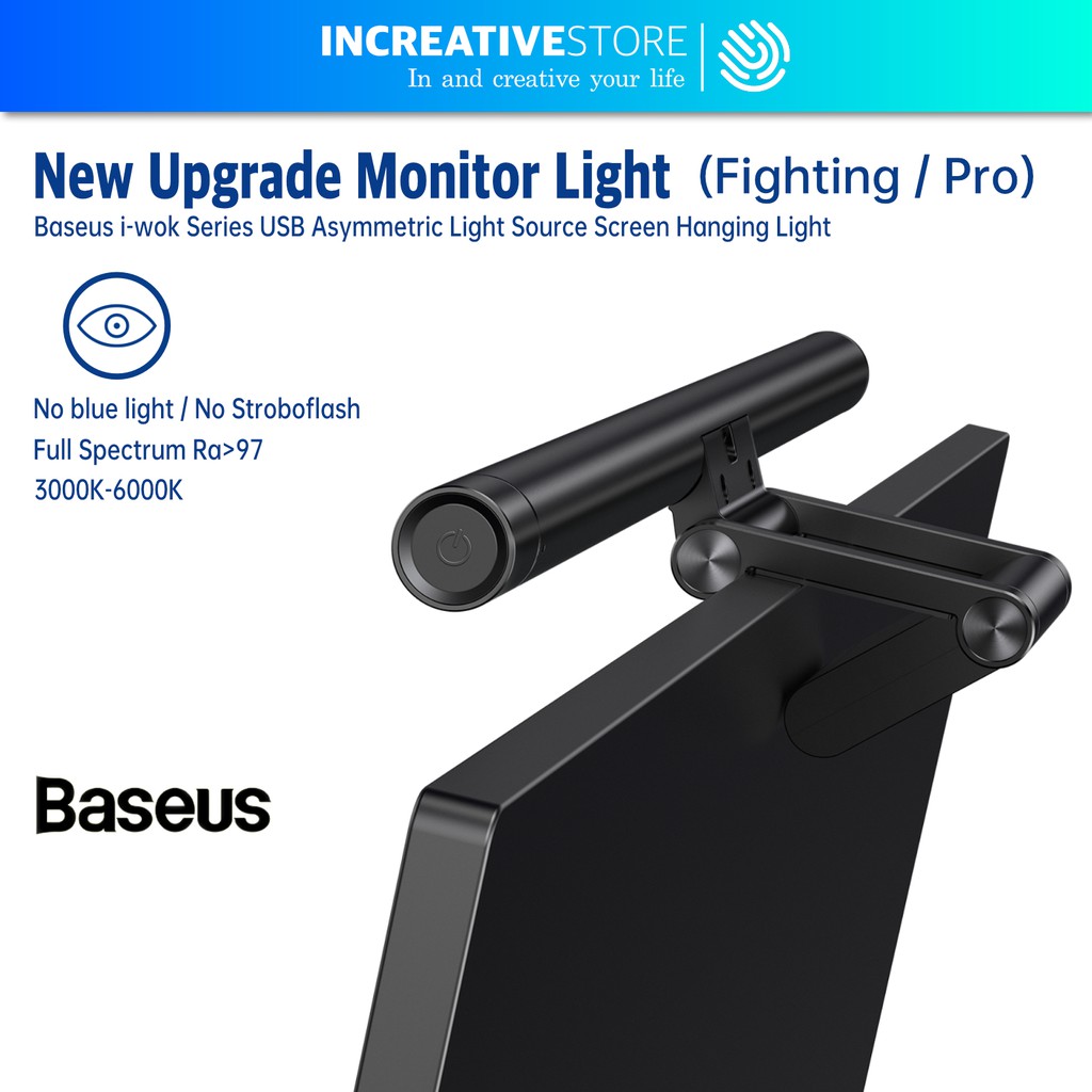 🇲🇾 ORIGINAL Baseus Monitor Light Screenbar Light ( Fighting / Pro