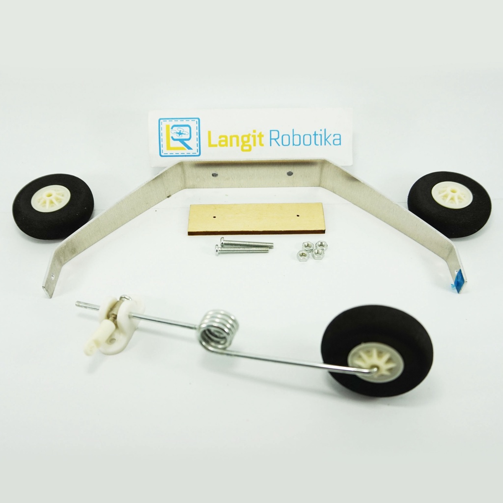 1 Set Cessna Cesna Plane Rc Plane Landing Gear + Aircraft Wheels