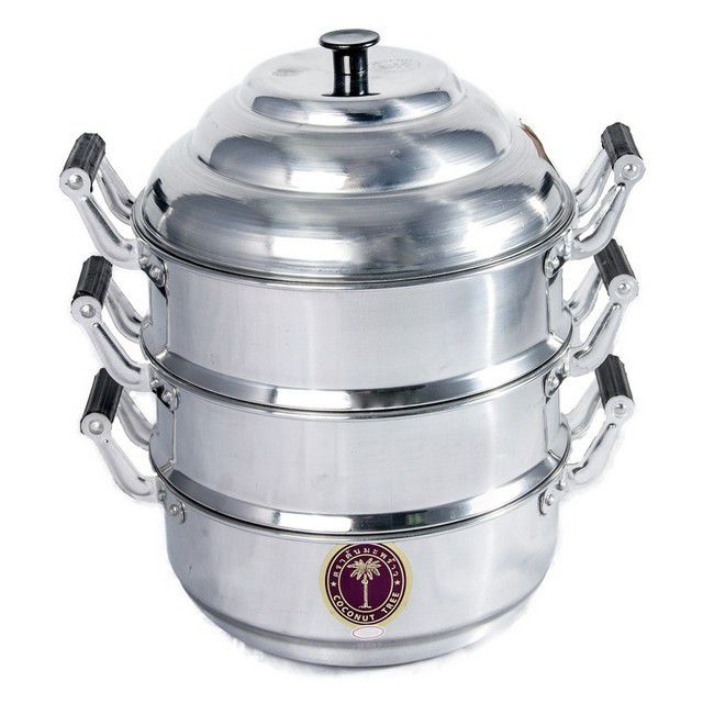 CT 22cm Aluminium Steamer 3 Layer Steam Pot Periuk Kukus Shopee Malaysia