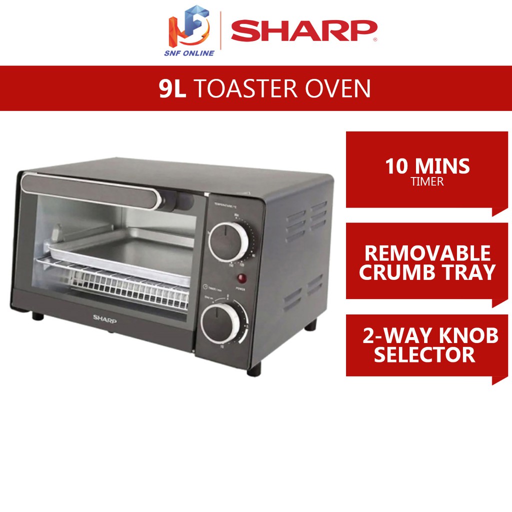 Sharp Electric Oven Toaster (9 L) EO9MTBK EO9MTBK Shopee Malaysia