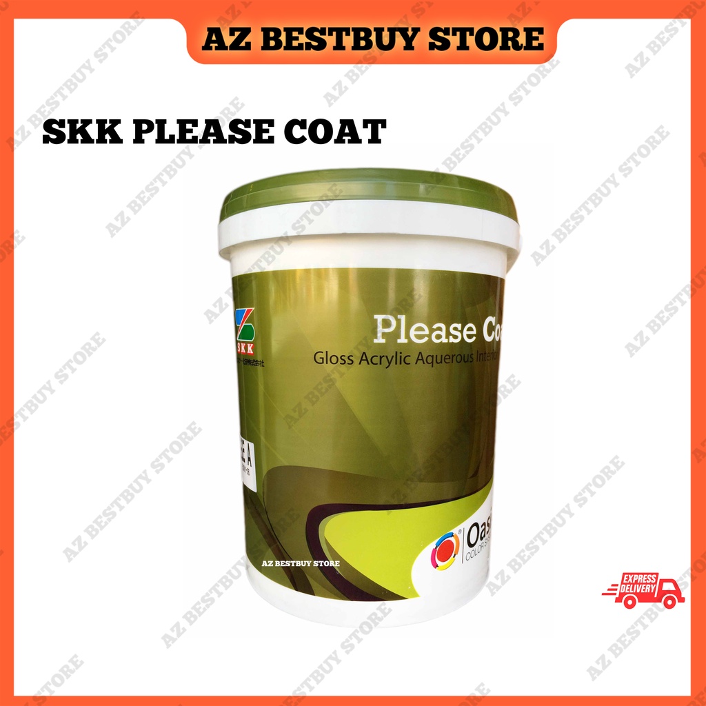 15L SKK Paint Please Coat Interior High Gloss Interior House Paint Cat
