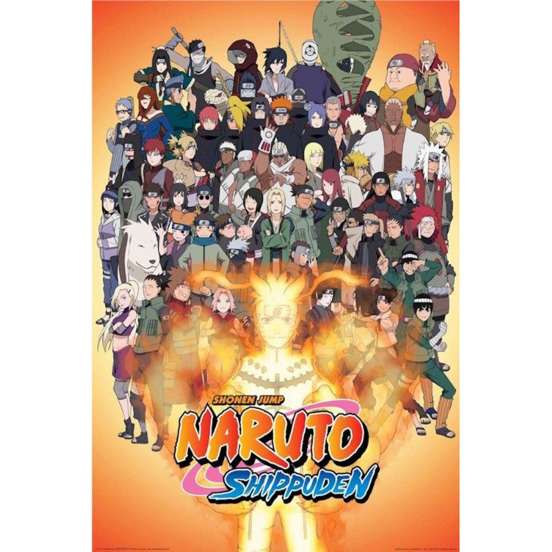 Naruto Shippuden Anime Series Complete Set (1 to 500 Episode) Shopee