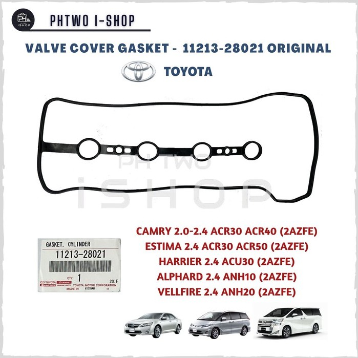 VALVE COVER GASKET TOYOTA CAMRY ACV30 ACV40 ESTIMA ACR30 ACR50