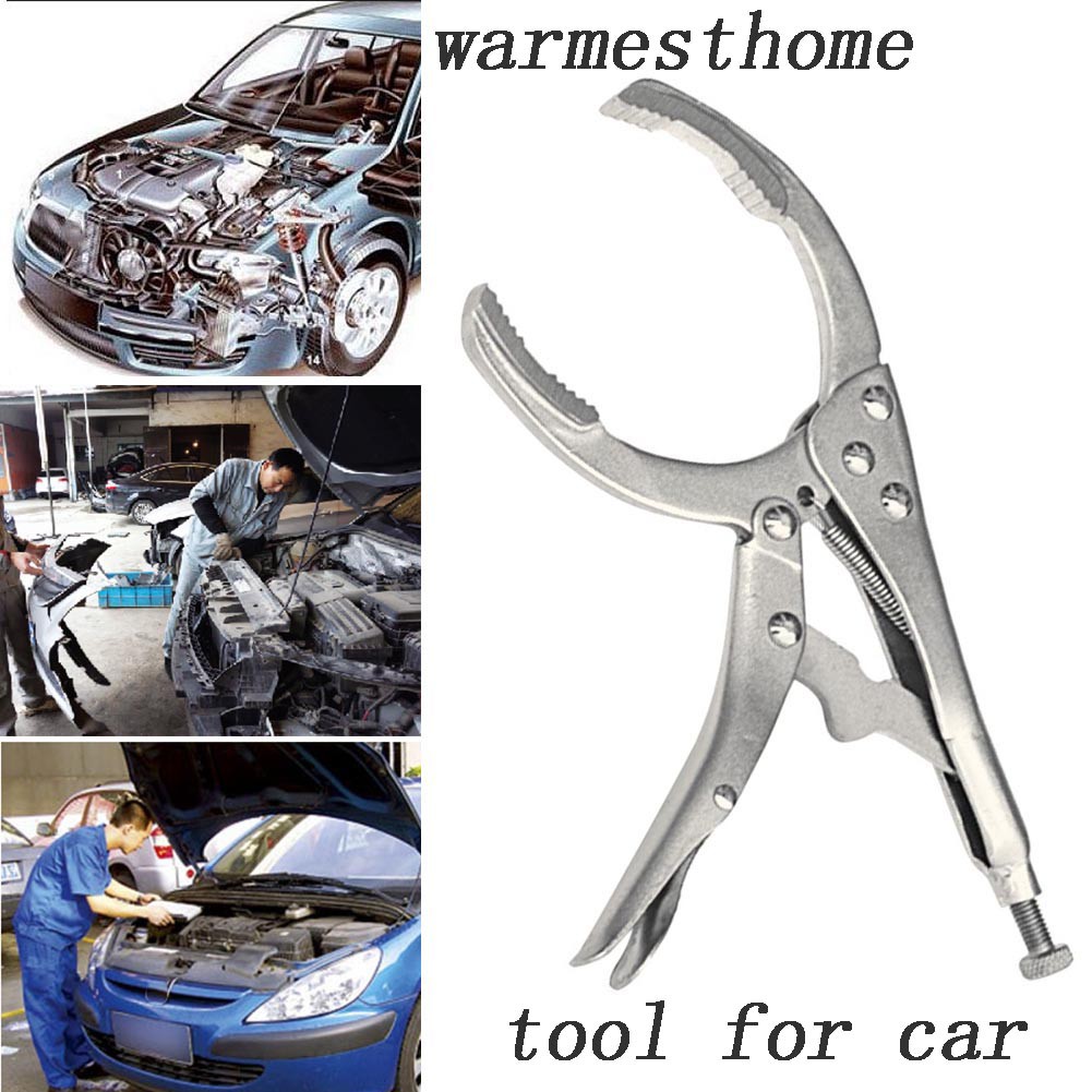 {Warm} Alloy Steel Oil Filter Pliers Remover Wrench Tool Vice Locking