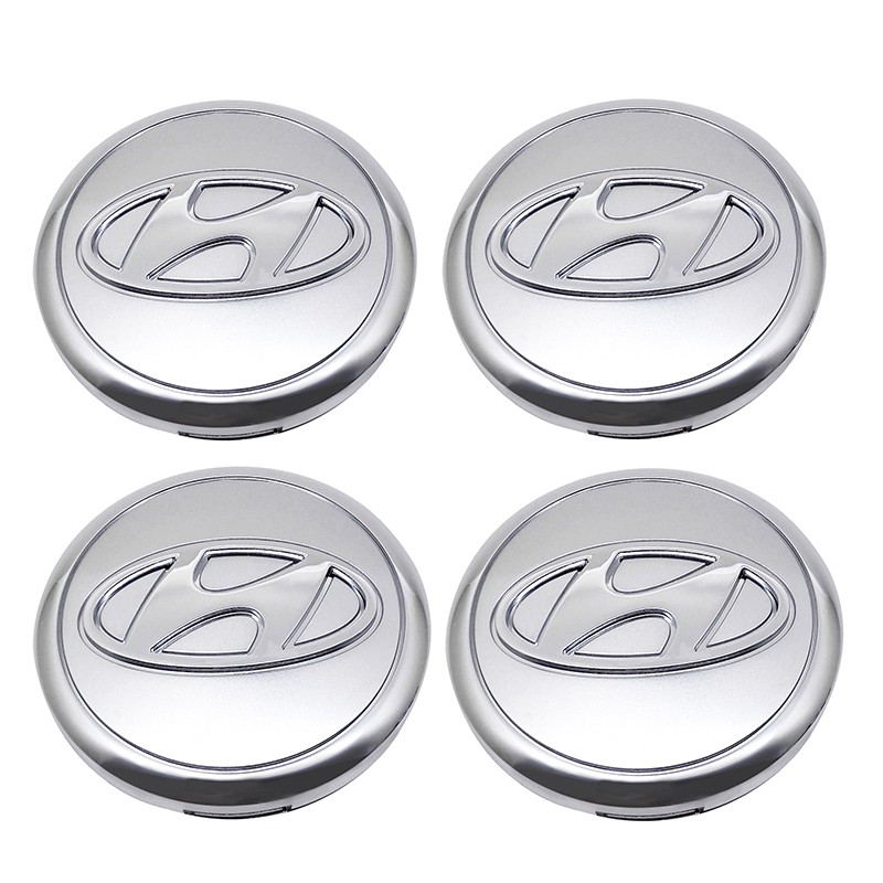 4pcs/set Car Wheel Center Hub Caps Covers for Hyundai Sonata IX35 I20