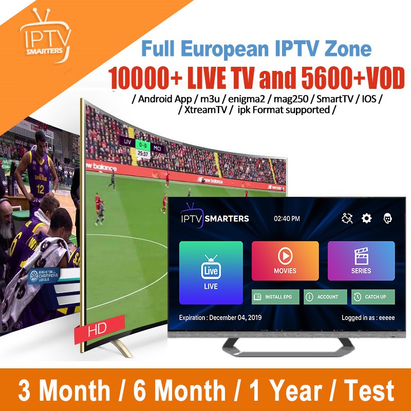 IPTV Smarter 10000+Live TV 5000+ VOD support test account World IPTV