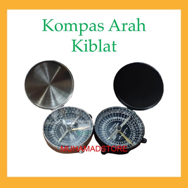 Kompas Arah Kiblat Travel Shopee Malaysia