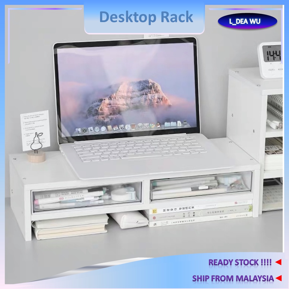 Organiser Desktop Rack Monitor Screen Laptop Increased