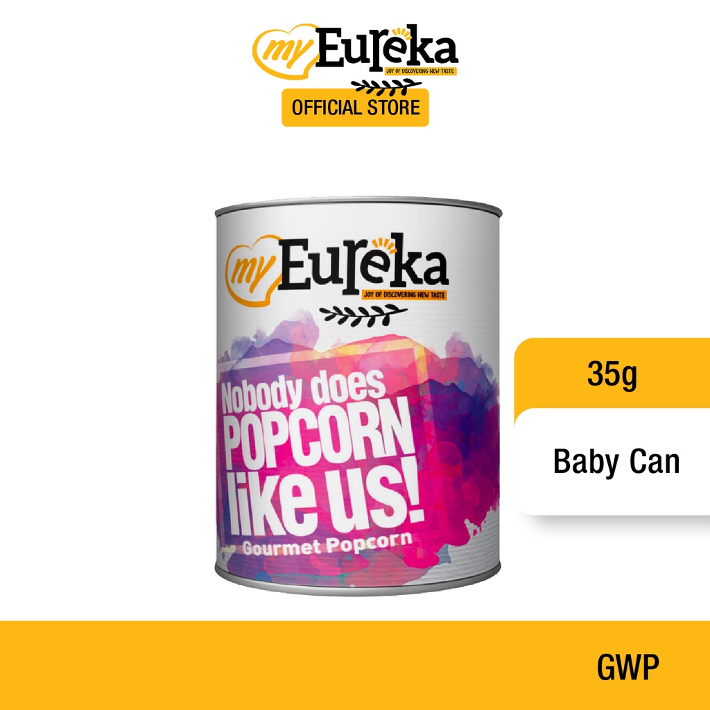 Eureka Popcorn Baby Can 35g Shopee Malaysia