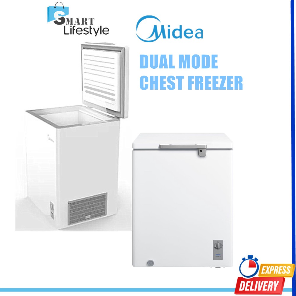 Midea 142L Dual Mode Chest Freezer WD186WA PETI BEKU Shopee Malaysia