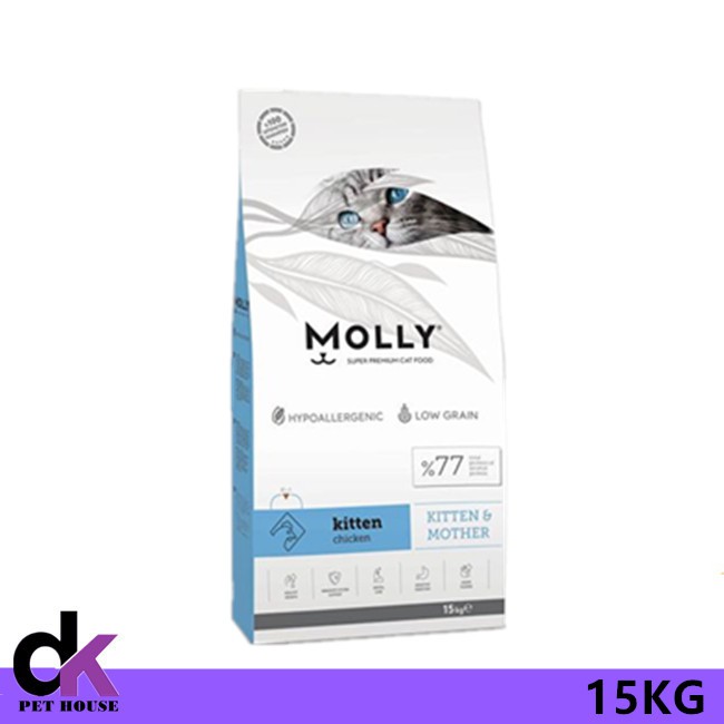 Molly Kitten and Mother (Cat Food) 15KG NEW Shopee Malaysia