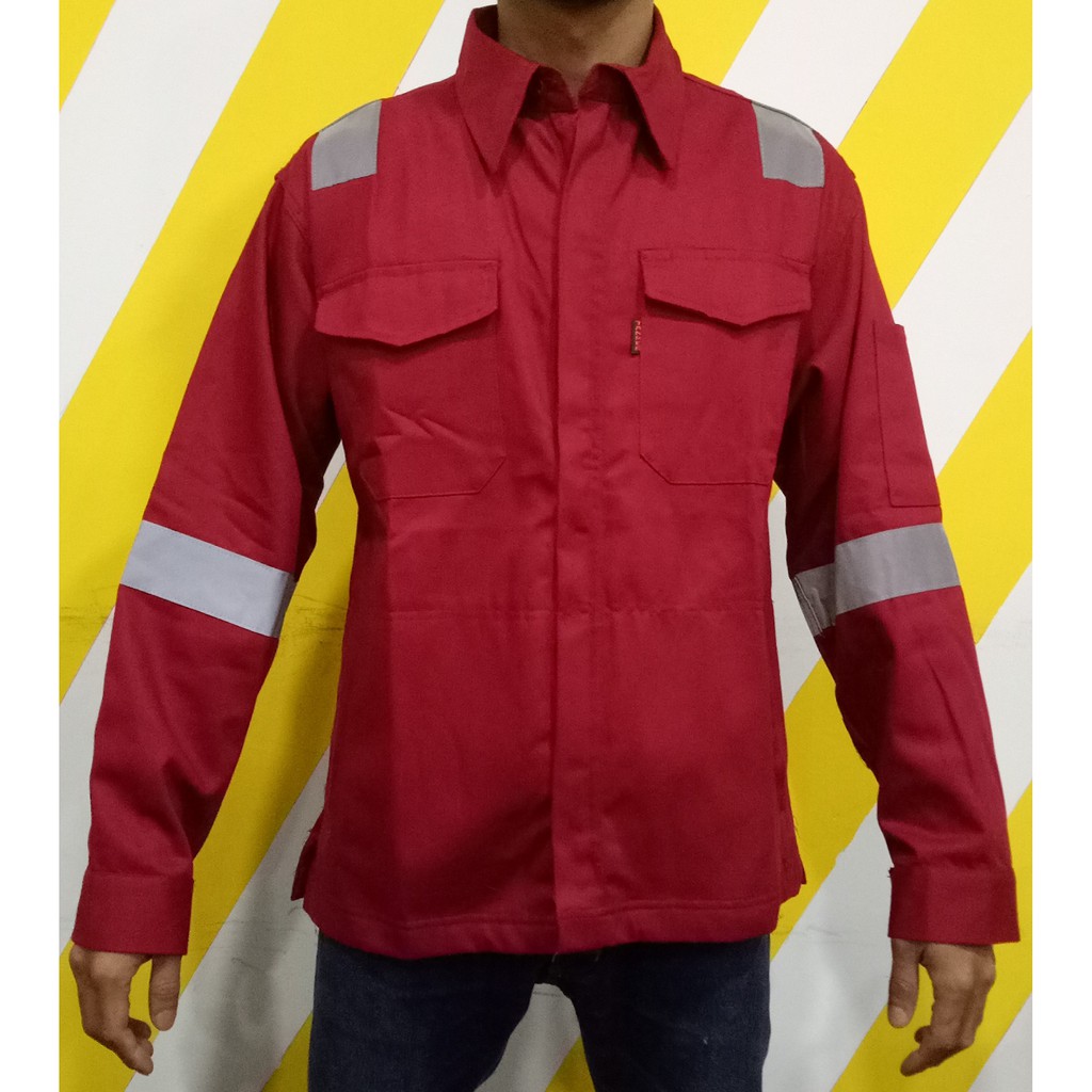 TANKER SAFETY JACKET RED Shopee Malaysia
