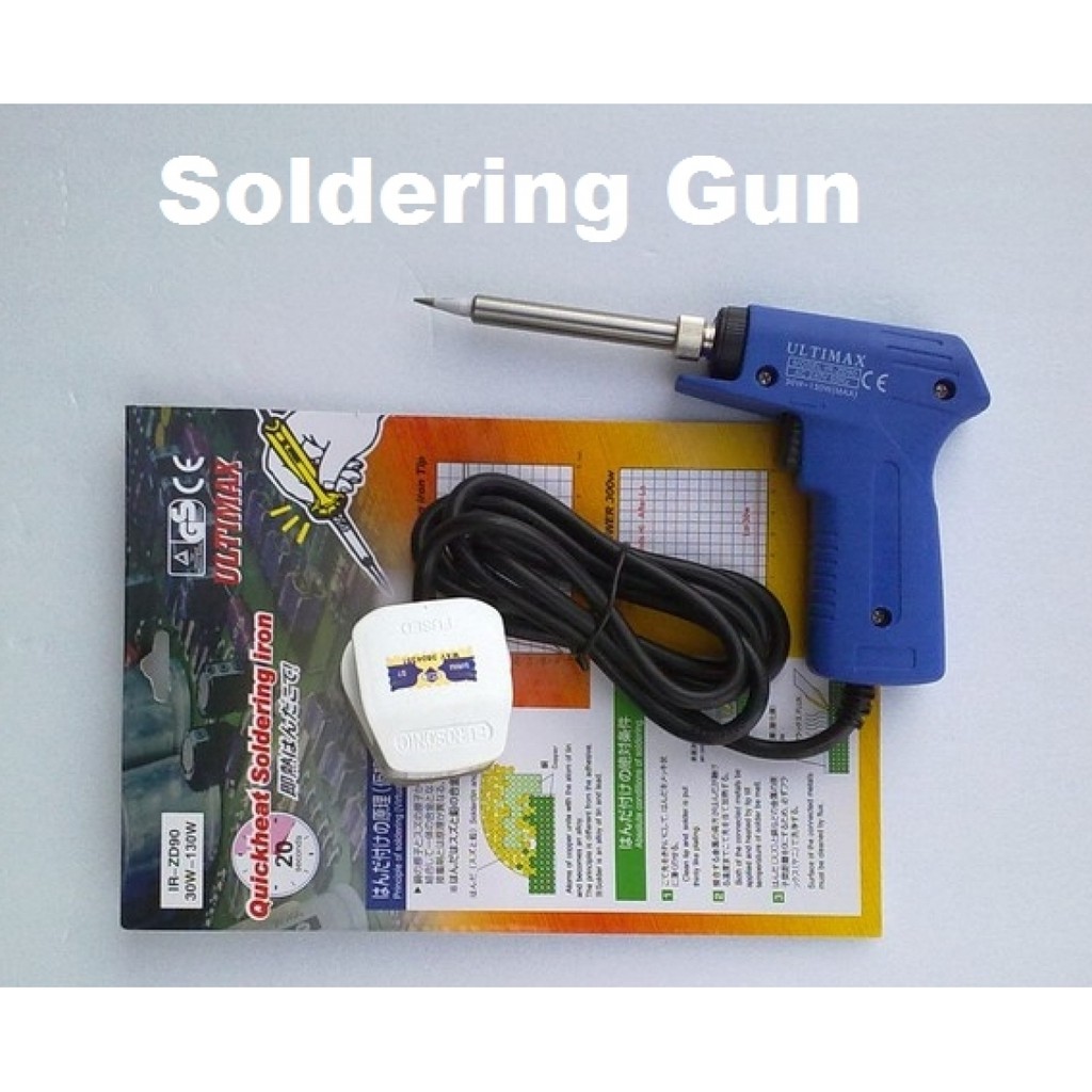 ULTIMAX Soldering Gun/ES 30W120W Dual Wattage Soldering Gun Shopee