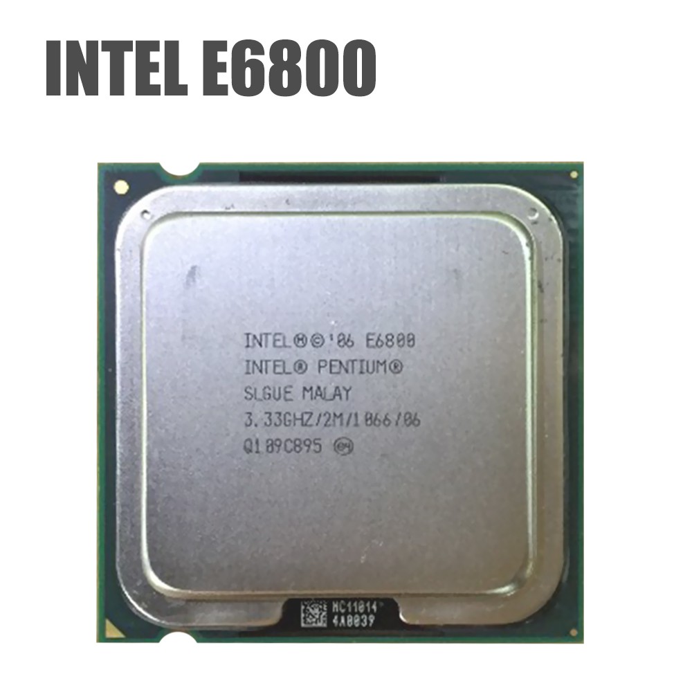 Intel Pentium dualcore E6800 3.33 GHz dualcore E6300