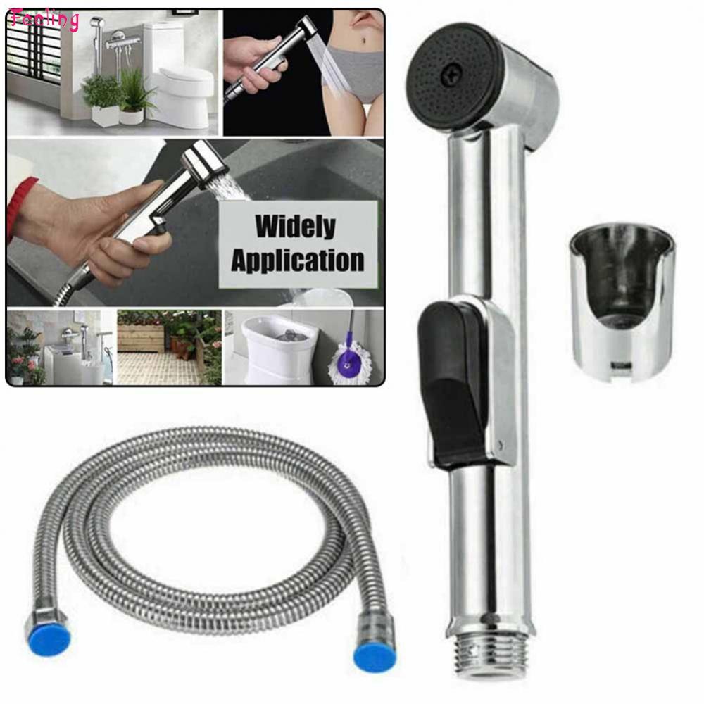 Toilet Douche Bidet Head Handheld Hose Spray Muslim Shattaf Kit Shower