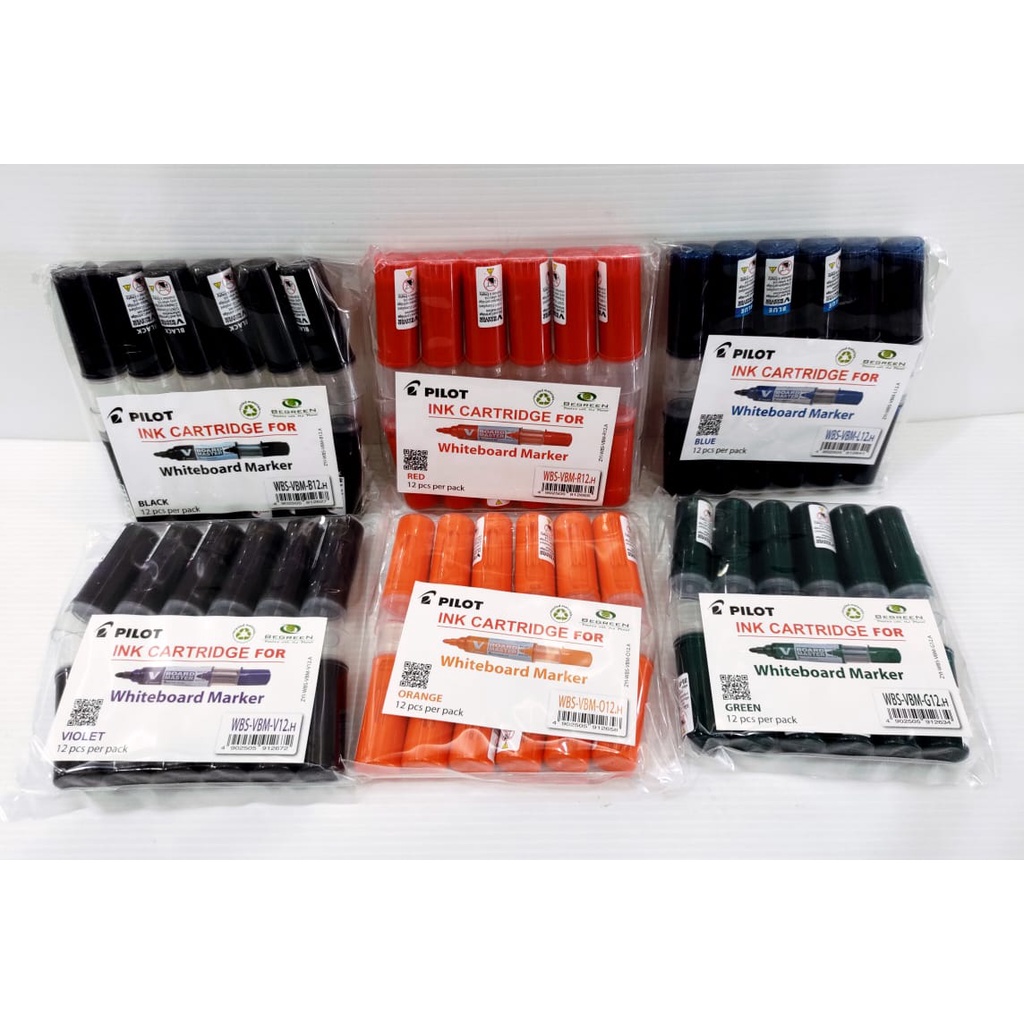 (Ready Stock) Pilot V Board Master Whiteboard Marker Refill Ink