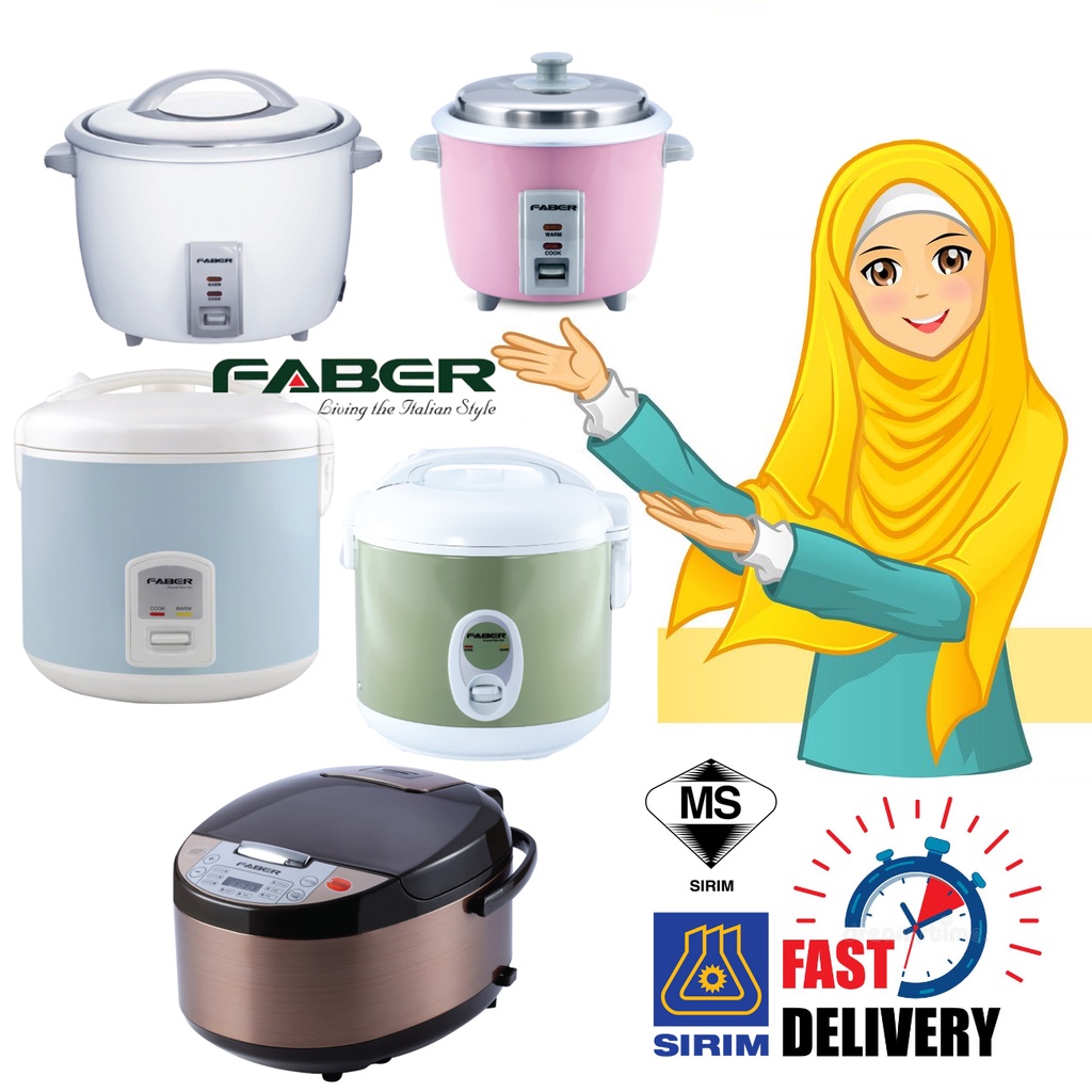 ORIGINAL SIRIM CONVENTIONAL RICE COOKER 0.6L 1.2L 1.8L 2.8L JAR RICE