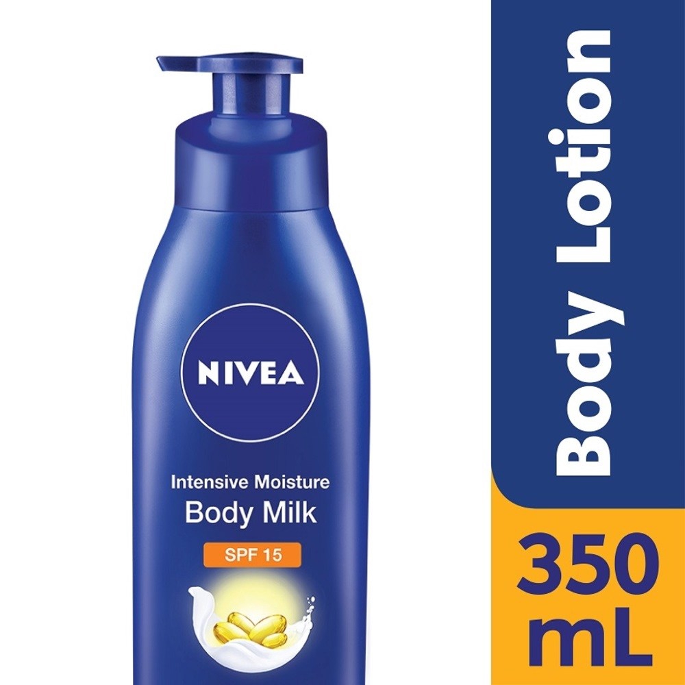 NIVEA Intensive Moisture Body Milk Lotion SPF15 350ml Shopee Malaysia