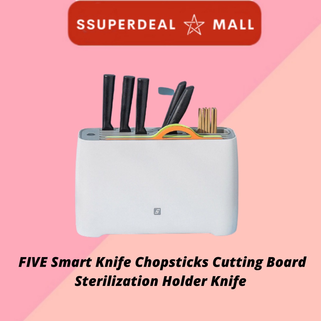 Xiaomi Youpin FIVE Smart Knife Chopsticks Cutting Board Sterilization