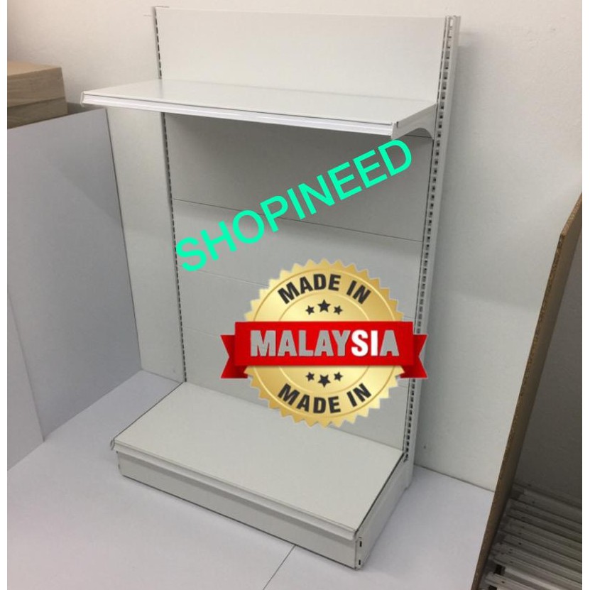 WALL GONDOLA 6'H x 3'L / DISPLAY RACK / SINGLE SIDE / RAK KEDAI RUNCIT