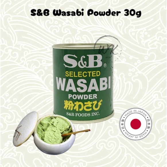 S&B Wasabi Powder / Wasabi Ko 30g Shopee Malaysia