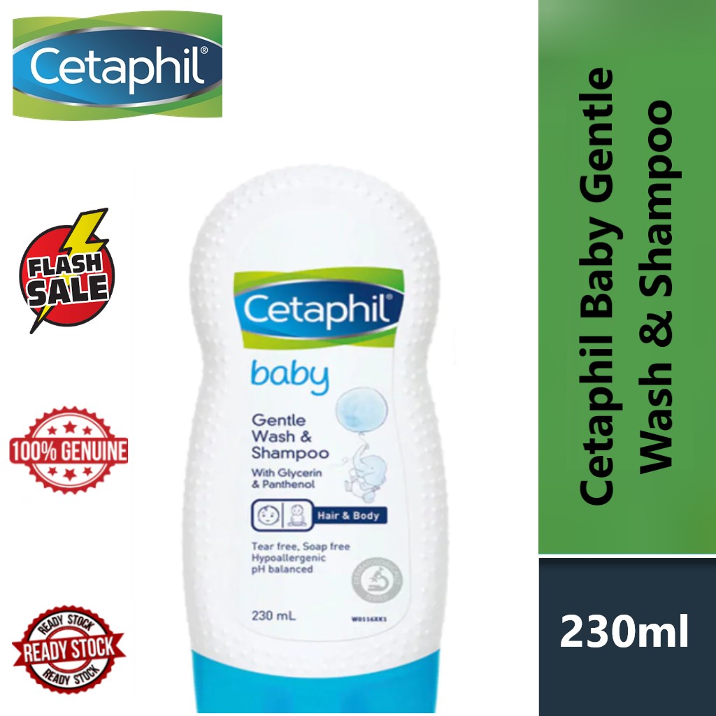NW CHEAP!! Cetaphil Baby Gentle Wash & Shampoo (Head to Toe Wash) 230ml