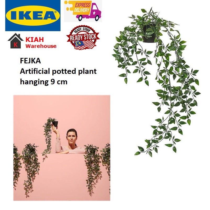 IKEA FEJKA Artificial potted plant, in/outdoor/hanging 9
