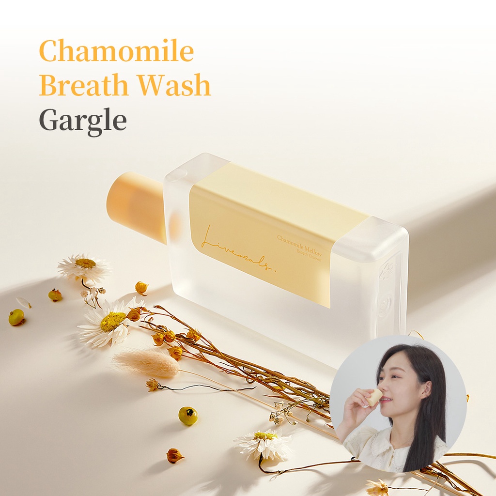 [Liveorals] Chamomile Mouthwash Gargle 330ml Shopee Malaysia