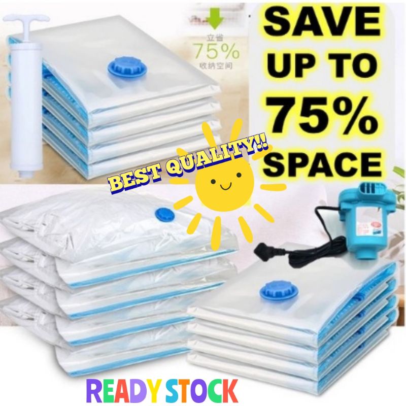 Vacuum Bag Vacuum Storage Organizers Bags Plastik Sealer Bag Vacuum