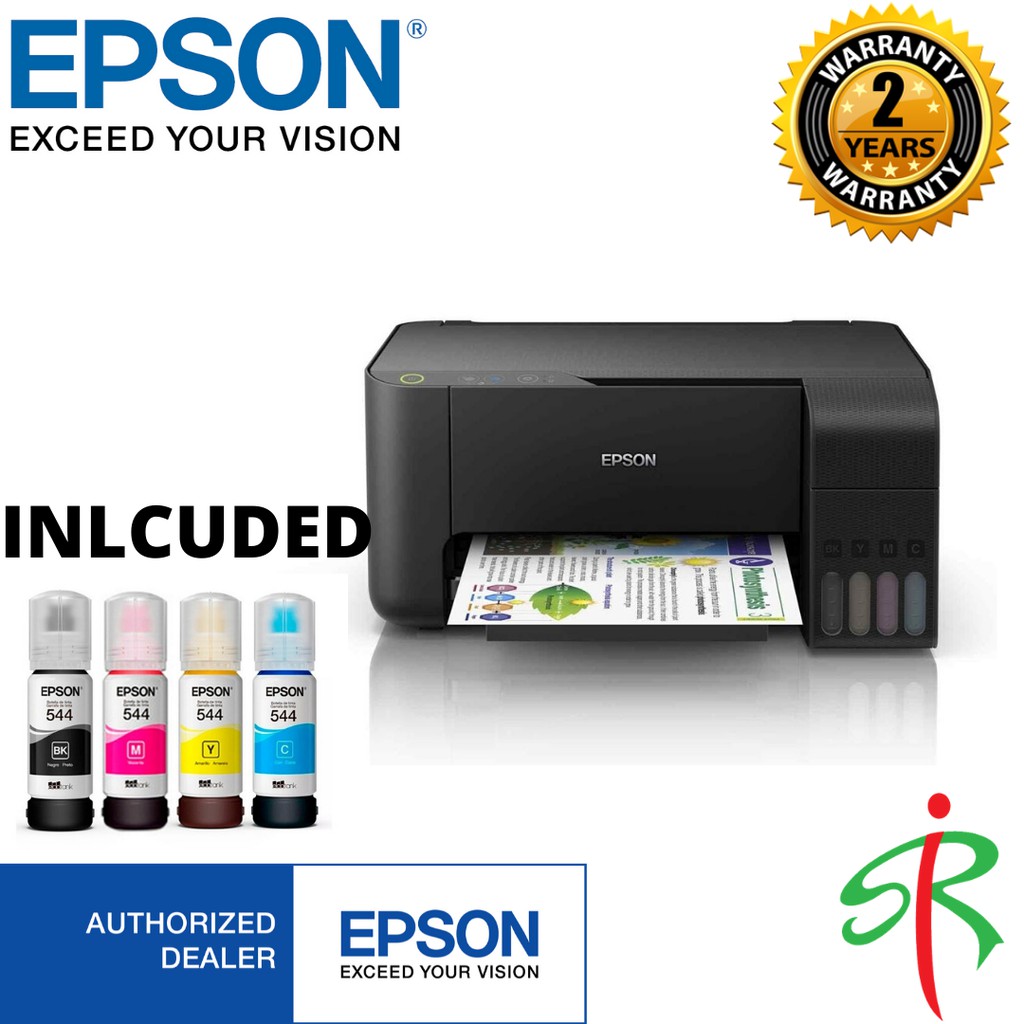 Epson EcoTank L3110 AllinOne Ink Tank Printer Shopee