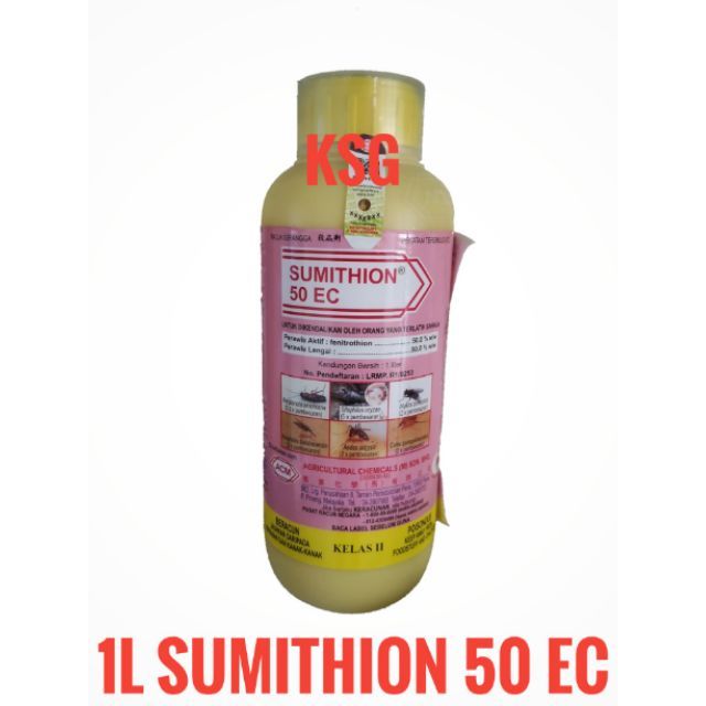 Racun Nyamuk Sumithion 50 EC 1L Fogging Insecticide Mosquito Shopee