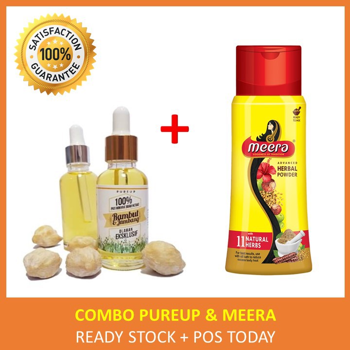COMBO RAWATAN RAMBUT GUGUR TERUK PATI MINYAK BUAH KERAS PUREUP