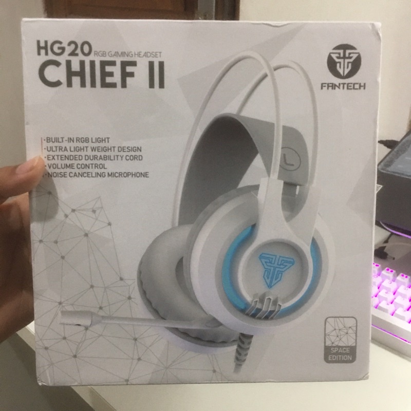Fantech HG20 Chief ii RGB Gaming Headset SPACE EDITION Headphones