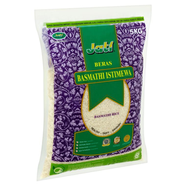 Jati Beras Basmathi Istimewa 5kg Shopee Malaysia