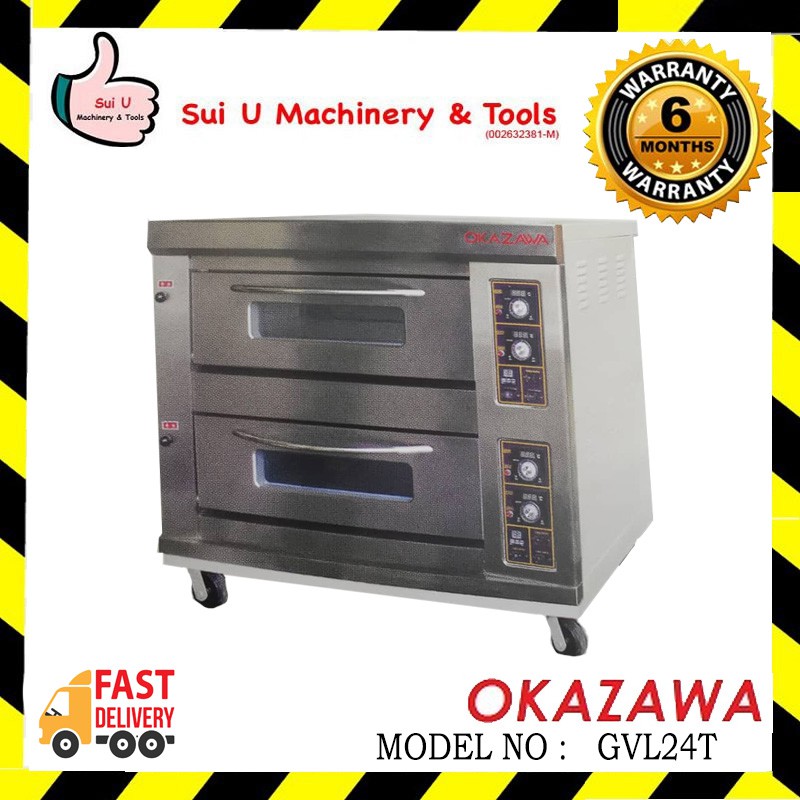 OKAZAWA GVL24T Industrial Gas Oven Shopee Malaysia