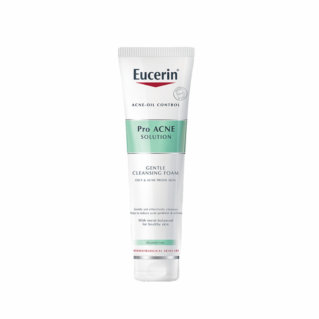 Eucerin Pro Acne Solution Gentle Cleansing Foam 150g Shopee Malaysia