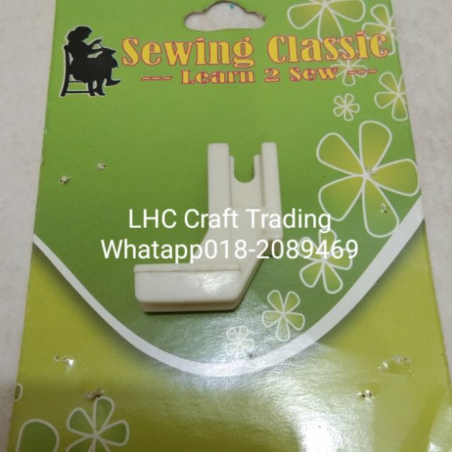 Invisible zipper foot for industrial sewing machine tapak mesin zip sorok 1pc Shopee Malaysia