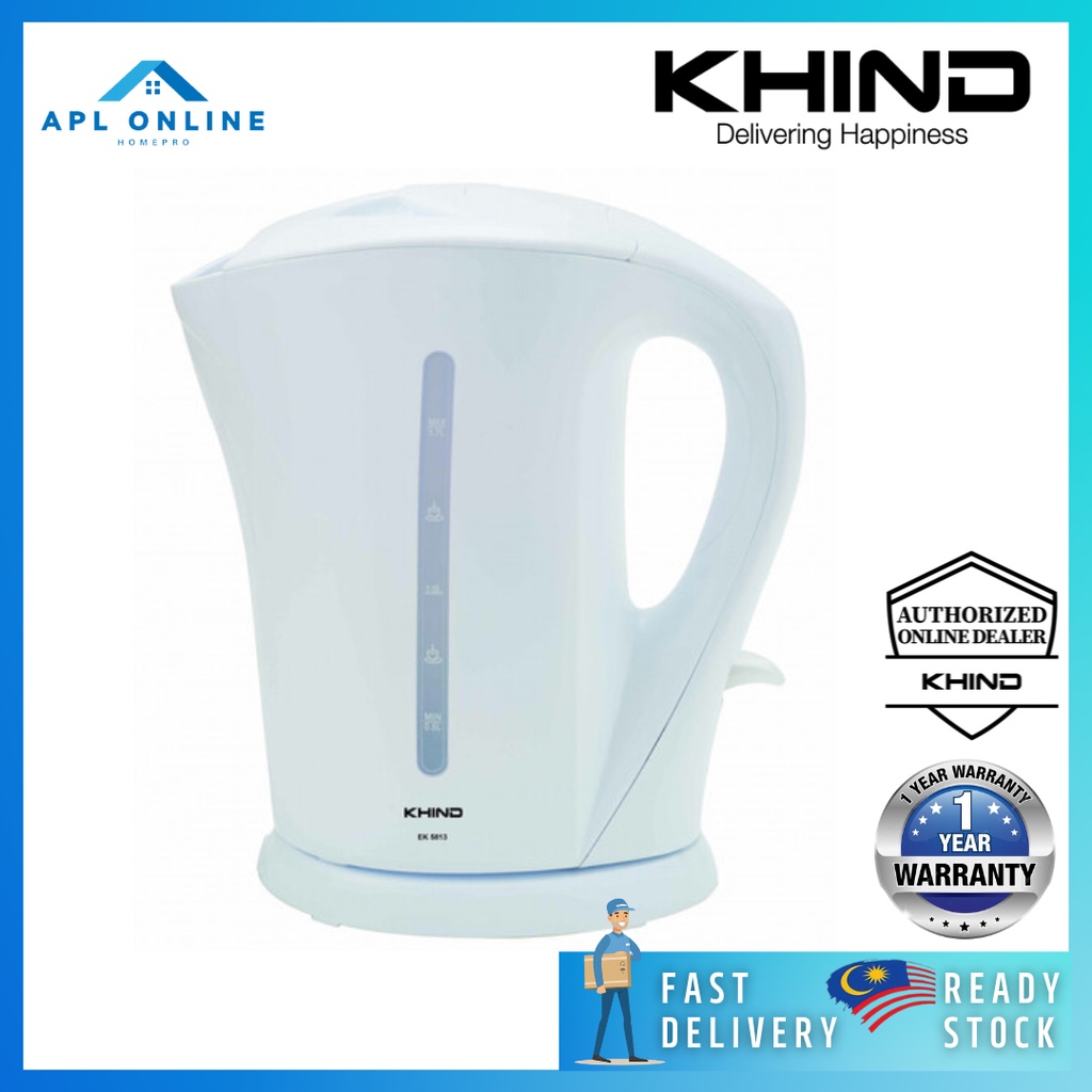 Khind EK5813 Electric Jug Kettle 1.7L Shopee Malaysia