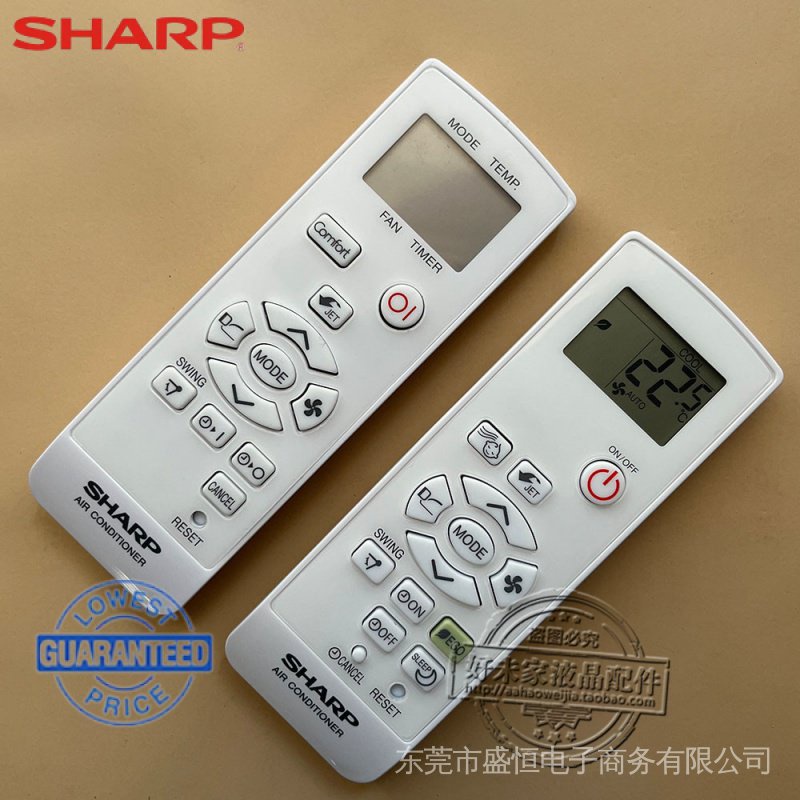 Original SHARP Air Conditioner Remote Control CRMCA907JBEZ CRMC
