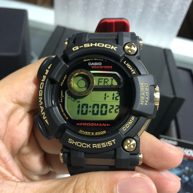 CASIO GShock 35th Anniversary Gold Tornado Series GWFD1035B1 Frogman